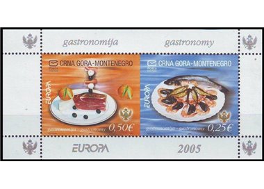 MONTENEGRO 2005 Europa (da LB) BF MNH**