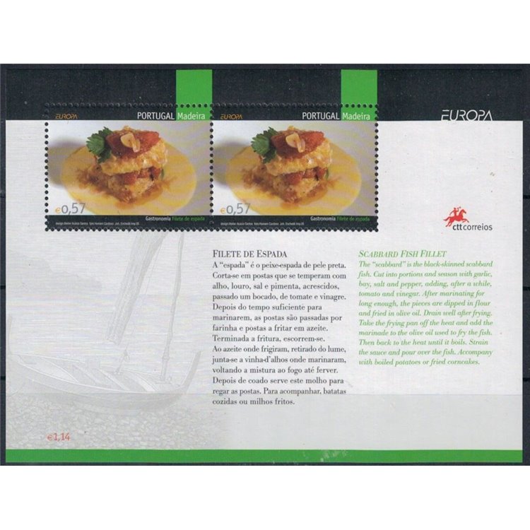 MADEIRA 2005 Europe s/s MNH**
