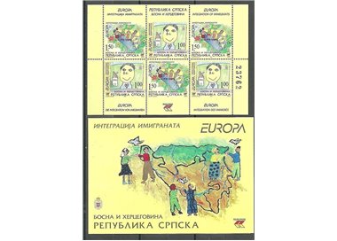 BOSNIA SERBA 2006 Europe booklet MNH**