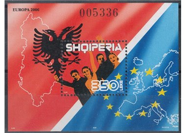 ALBANIA 2006 Europe s/s MNH**
