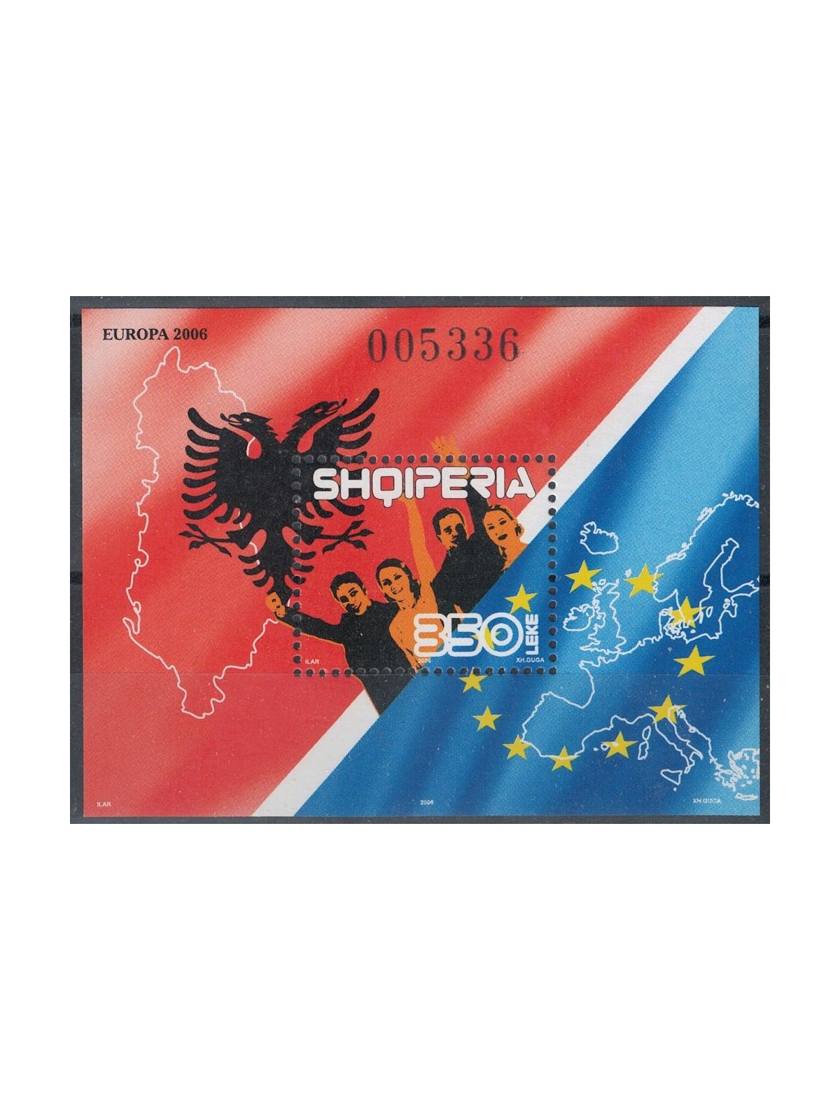 ALBANIA 2006 Europe s/s MNH**