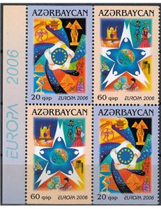 AZERBAIJAN 2006 Europa (da LB) 4v MNH**
