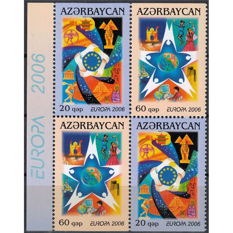 AZERBAIJAN 2006 Europa (da LB) 4v MNH**