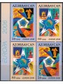 AZERBAIJAN 2006 Europe (from booklet) 4v MNH**