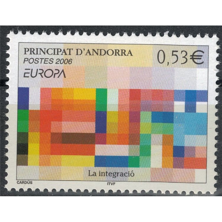 ANDORRA FRANCESE 2006 Europa MNH**