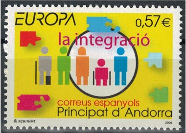 ANDORRA SPAGNOLA 2006 Europa MNH**