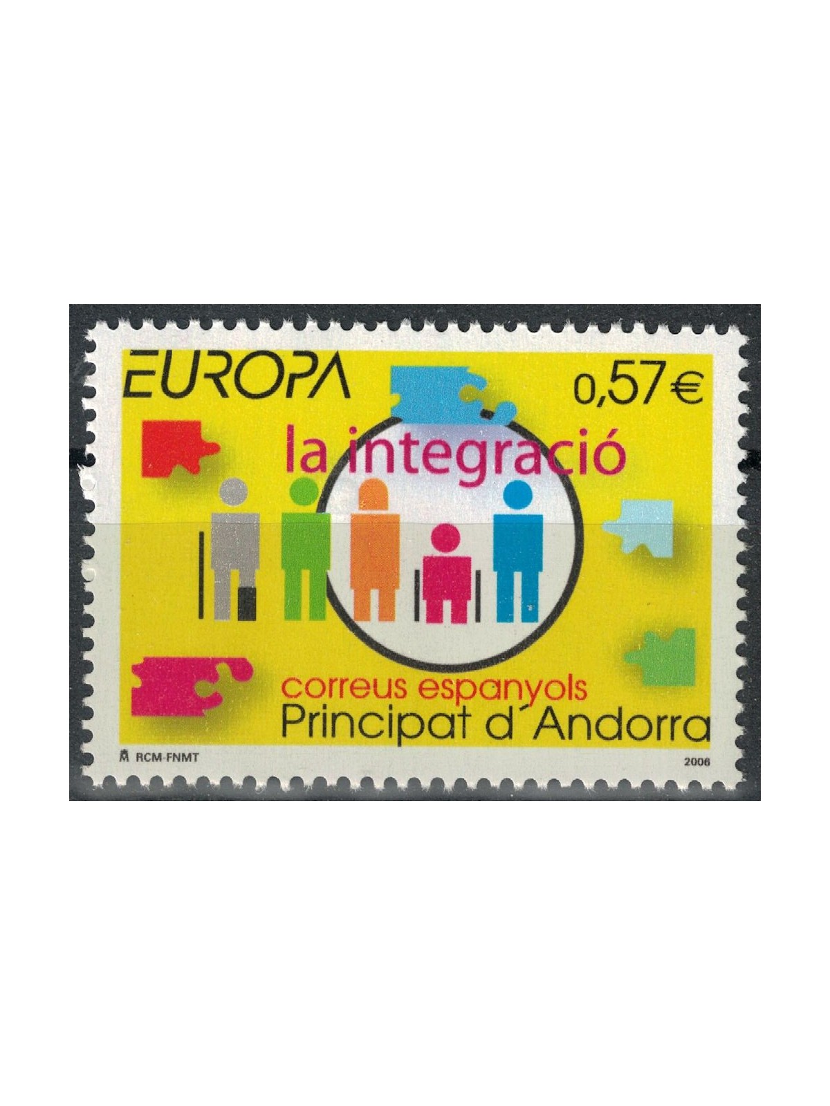 ANDORRA SPAGNOLA 2006 Europa MNH**