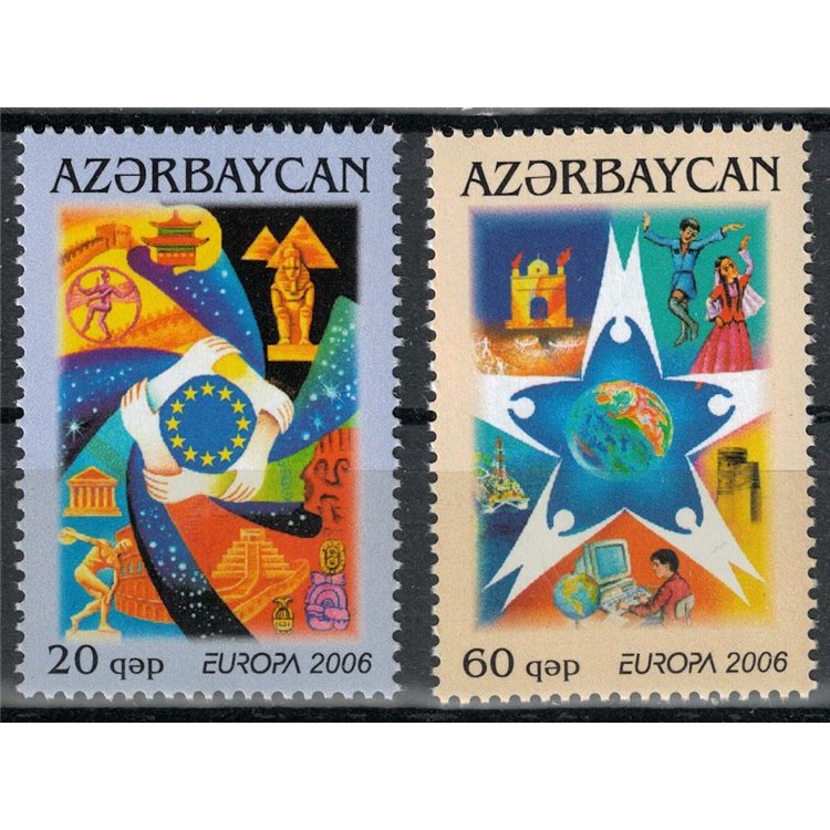 AZERBAIJAN 2006 Europe 2v MNH**