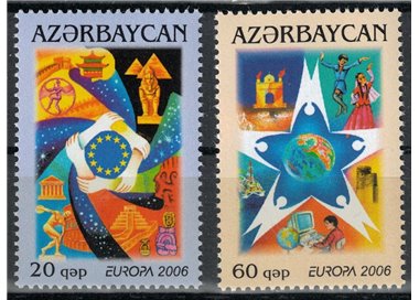 AZERBAIJAN 2006 Europa 2v MNH**