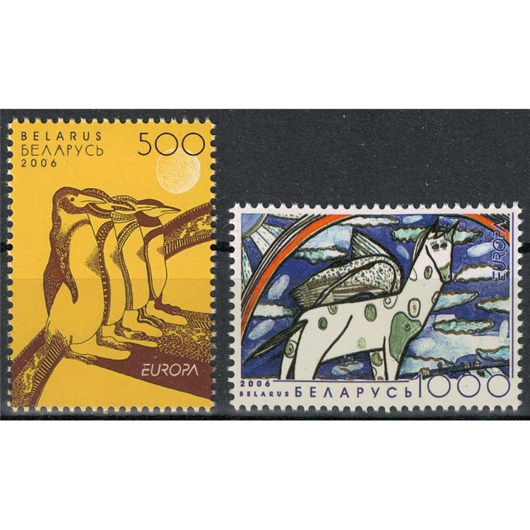 BIELORUSSIA 2006 Europa 2v MNH**