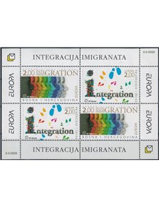 BOSNIA CROATA 2006 Europa BF MNH**