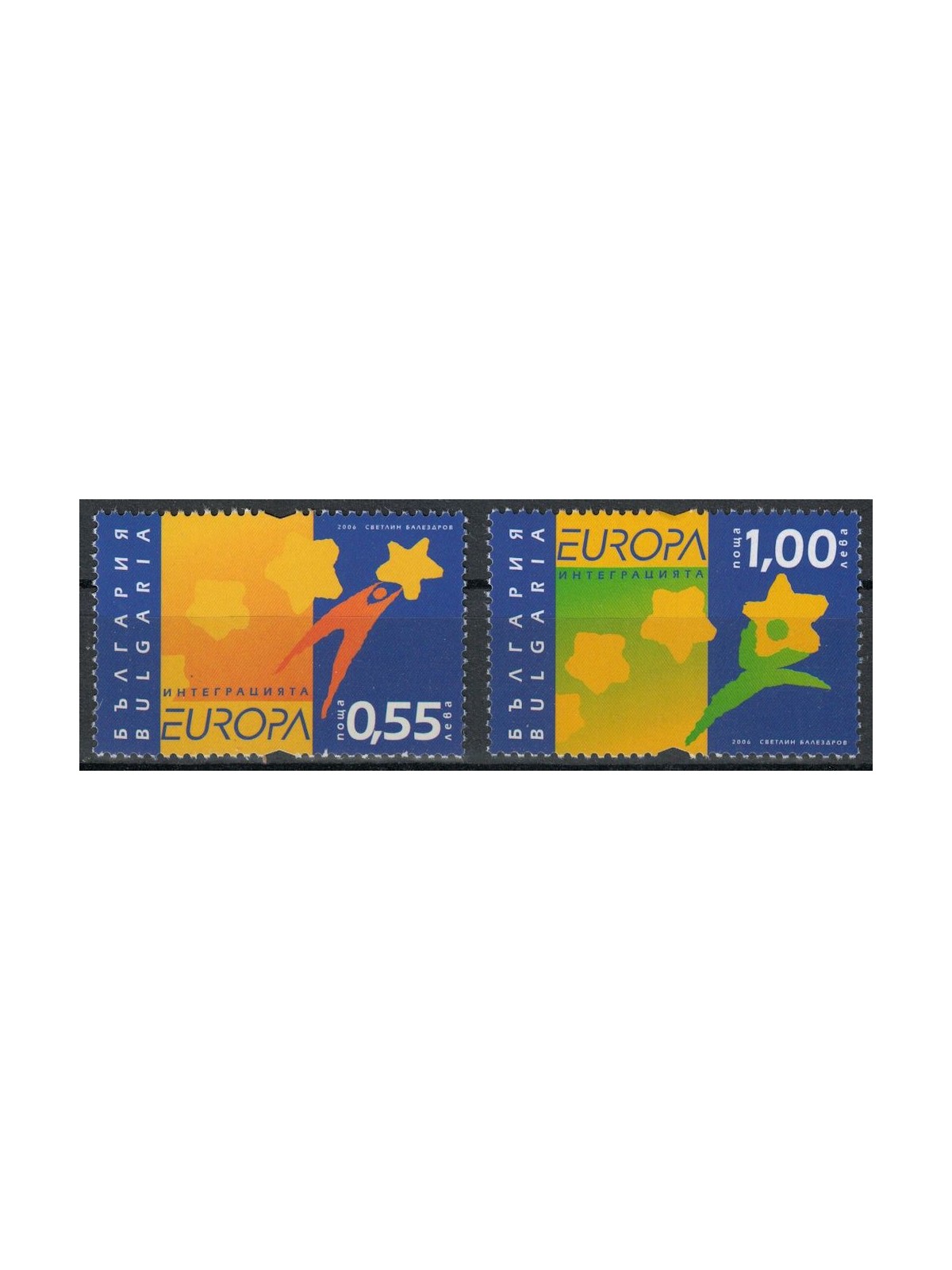 BULGARIA 2006 Europe 2v MNH**