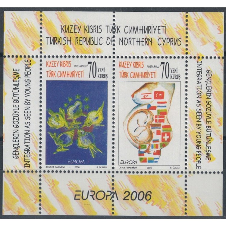 NORTHERN CYPRUS 2006 Europe s/s MNH**