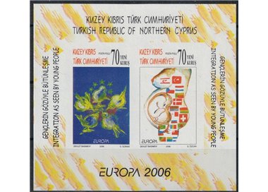 NORTHERN CYPRUS 2006 Europe (nd) s/s MNH**