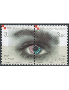 CROAZIA 2006 Europa 2v MNH**