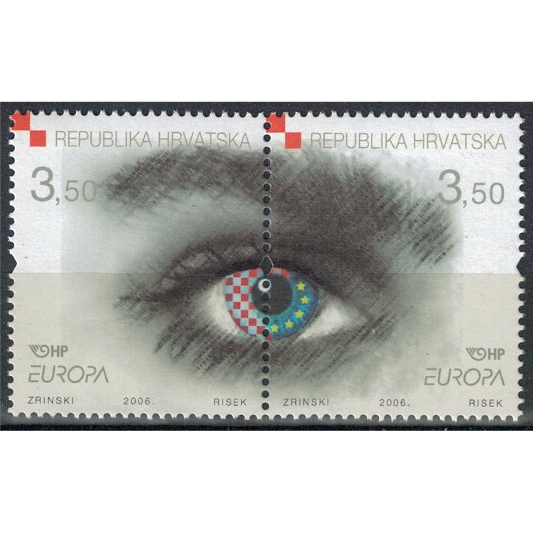 CROATIA 2006 Europe 2v MNH**
