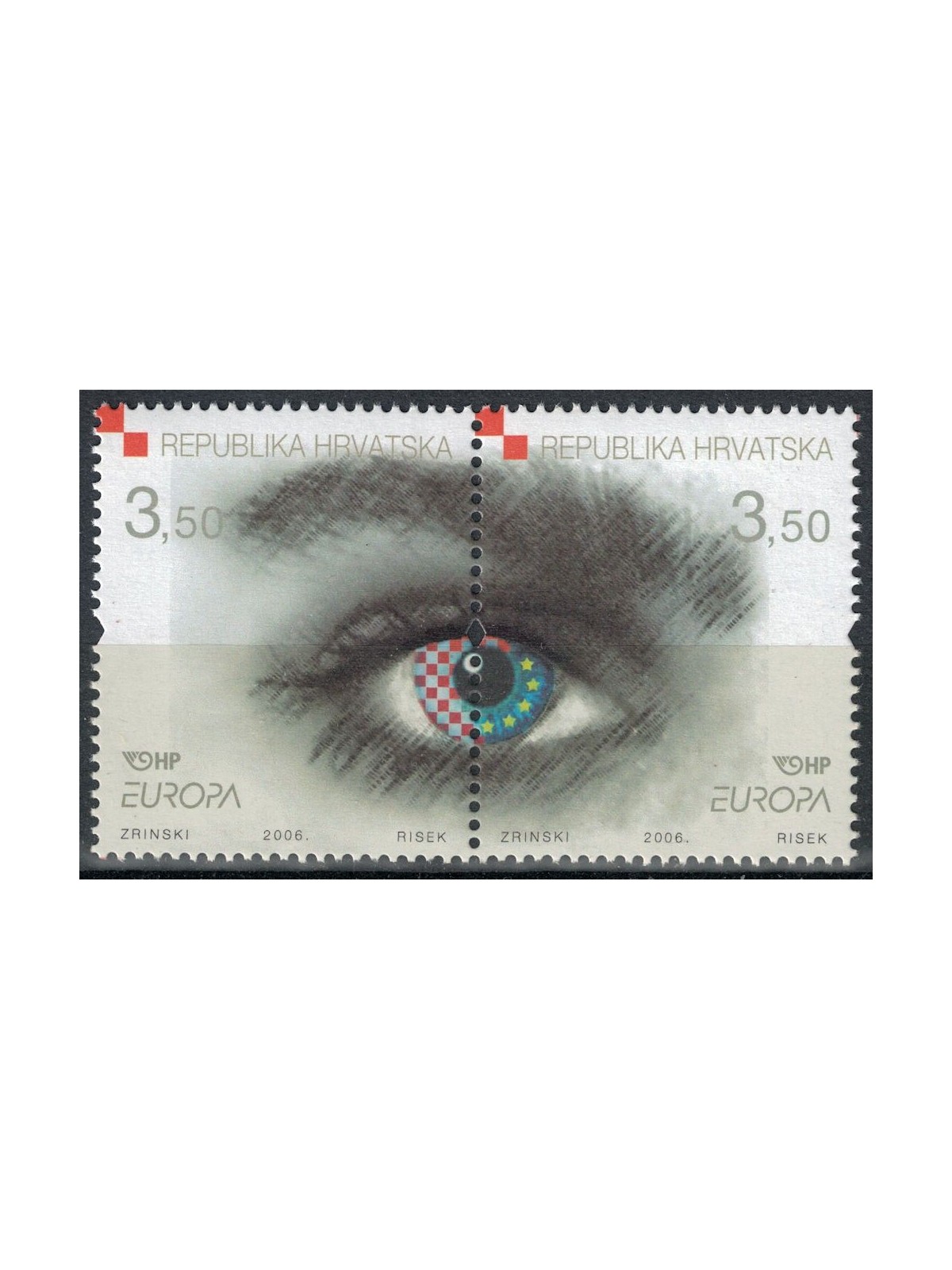 CROATIA 2006 Europe 2v MNH**