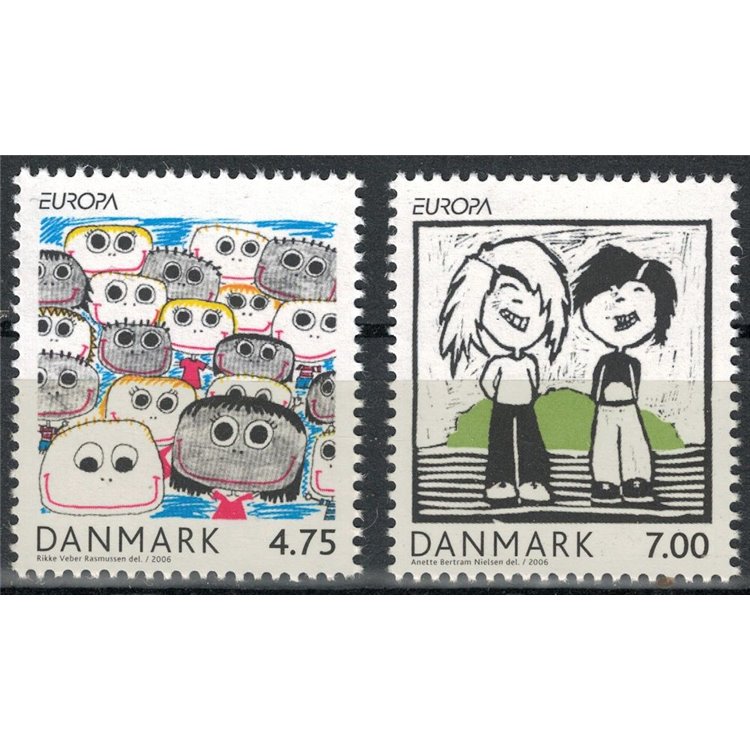 DANIMARCA 2006 Europa 2v MNH**
