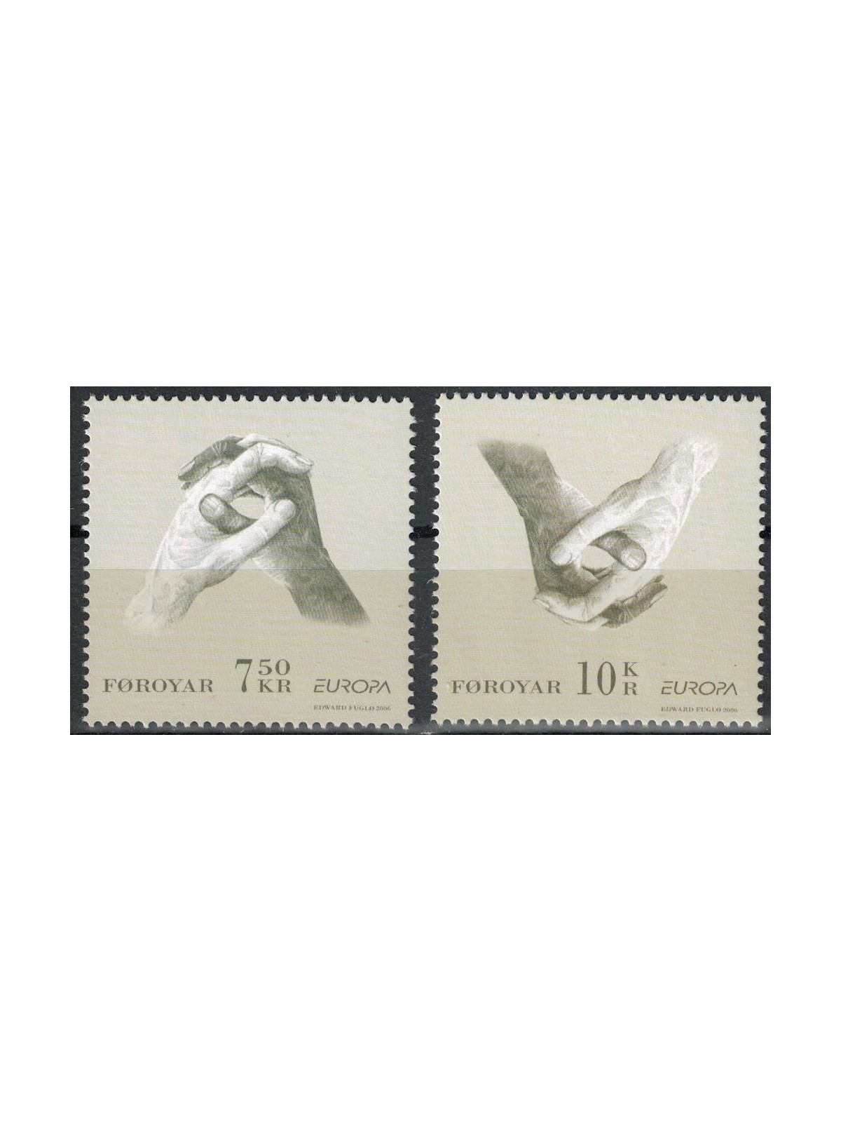 FAROE ISLANDS 2006 Europe 2v MNH**