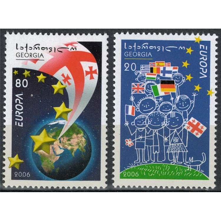 GEORGIA 2006 Europa 2v MNH**