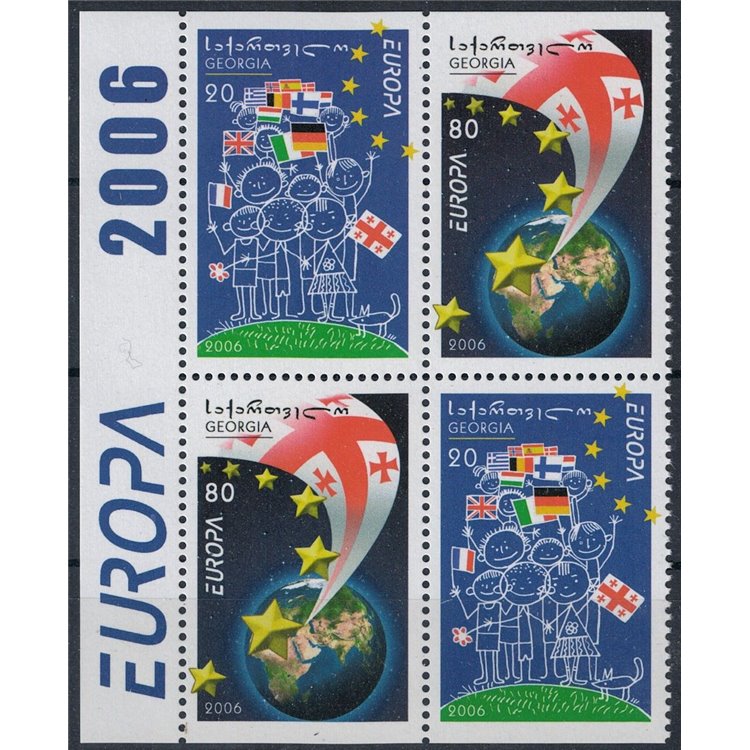 GEORGIA 2006 Europa (da LB) 4v MNH**