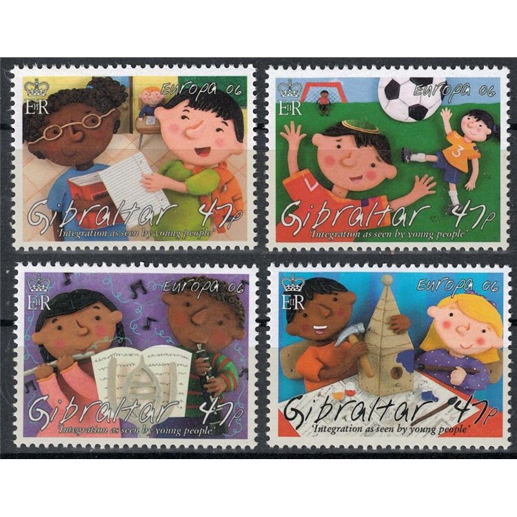 GIBILTERRA 2006 Europa 4v MNH**