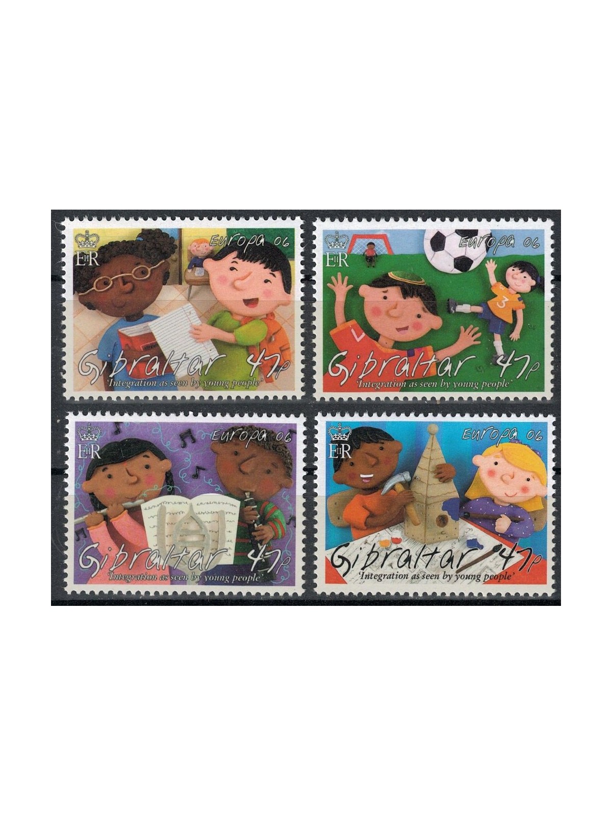 GIBILTERRA 2006 Europa 4v MNH**