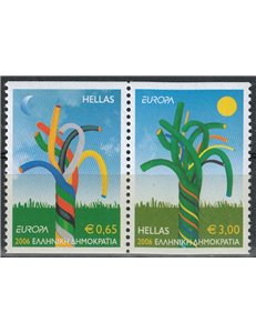 GRECIA 2006 Europa (da LB) 2v MNH**