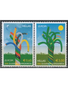 GRECIA 2006 Europa 2v MNH**
