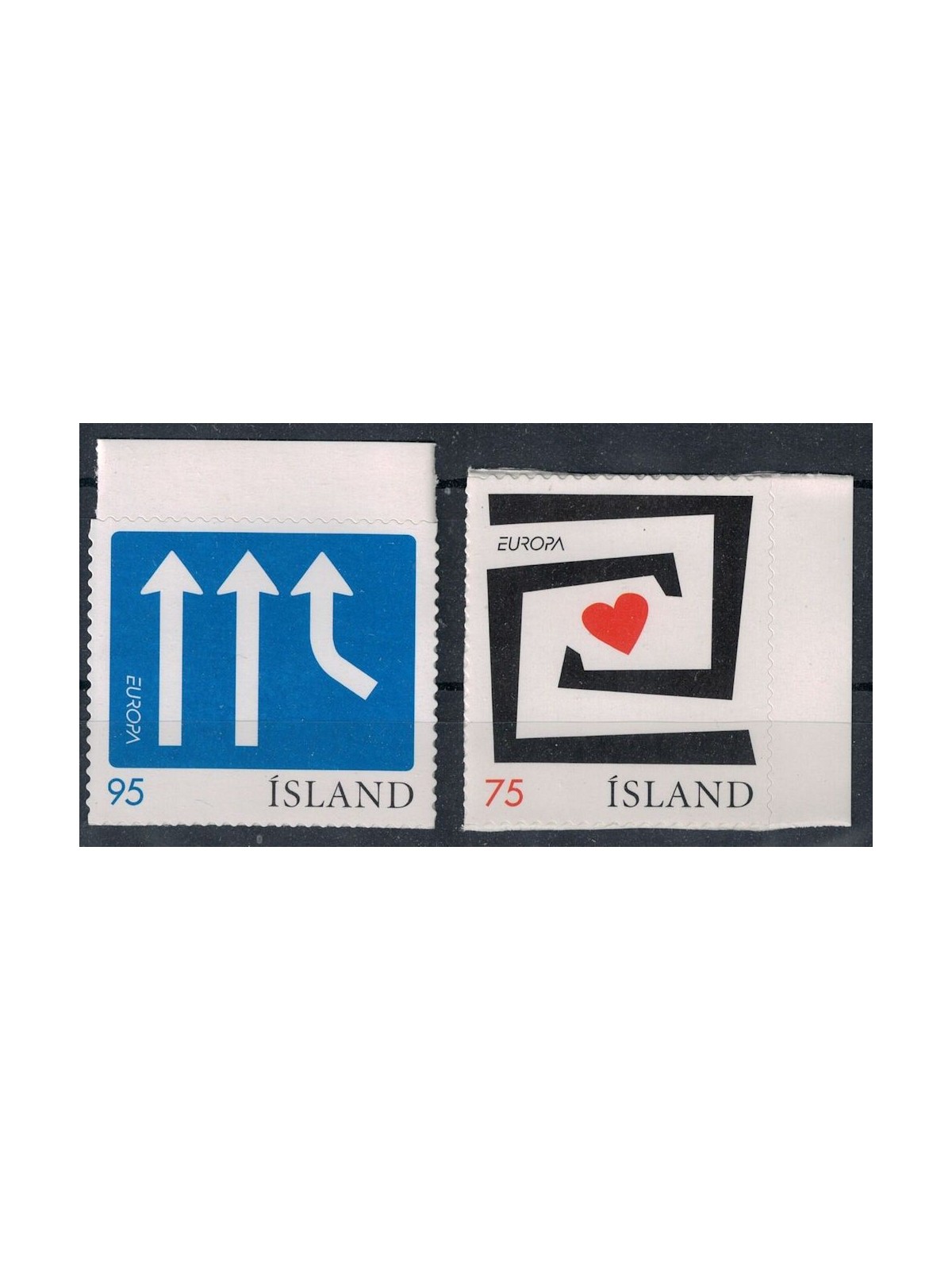 ISLANDA 2006 Europa (da LB) 2v MNH**