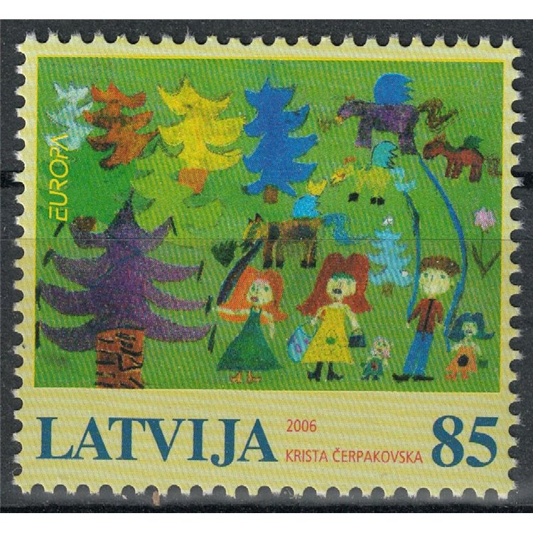 LETTONIA 2006 Europa MNH**