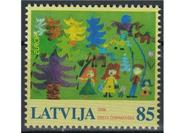 LETTONIA 2006 Europa MNH**
