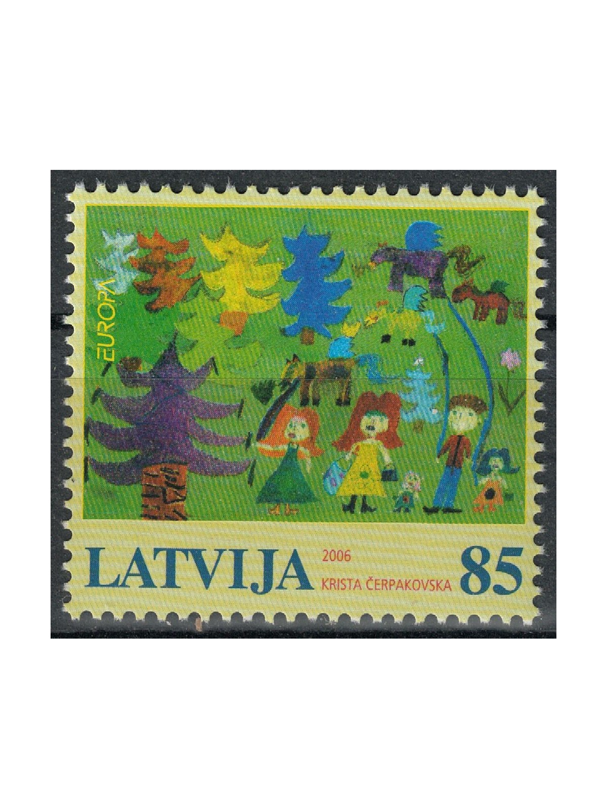 LETTONIA 2006 Europa MNH**