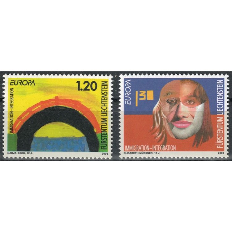 LIECHTENSTEIN 2006 Europa 2v MNH**