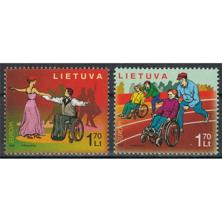 LITUANIA 2006 Europa 2v MNH**