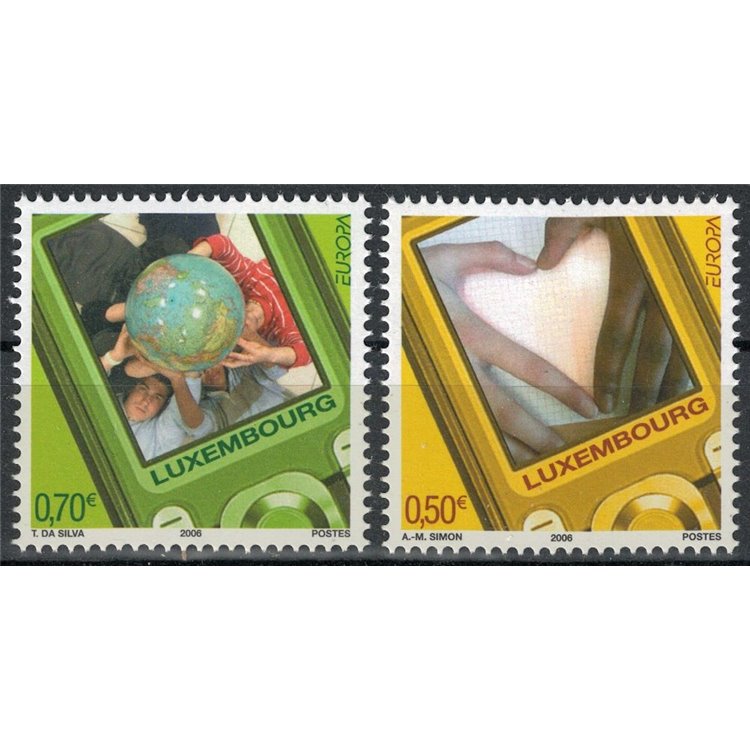 LUSSEMBURGO 2006 Europa 2v MNH**