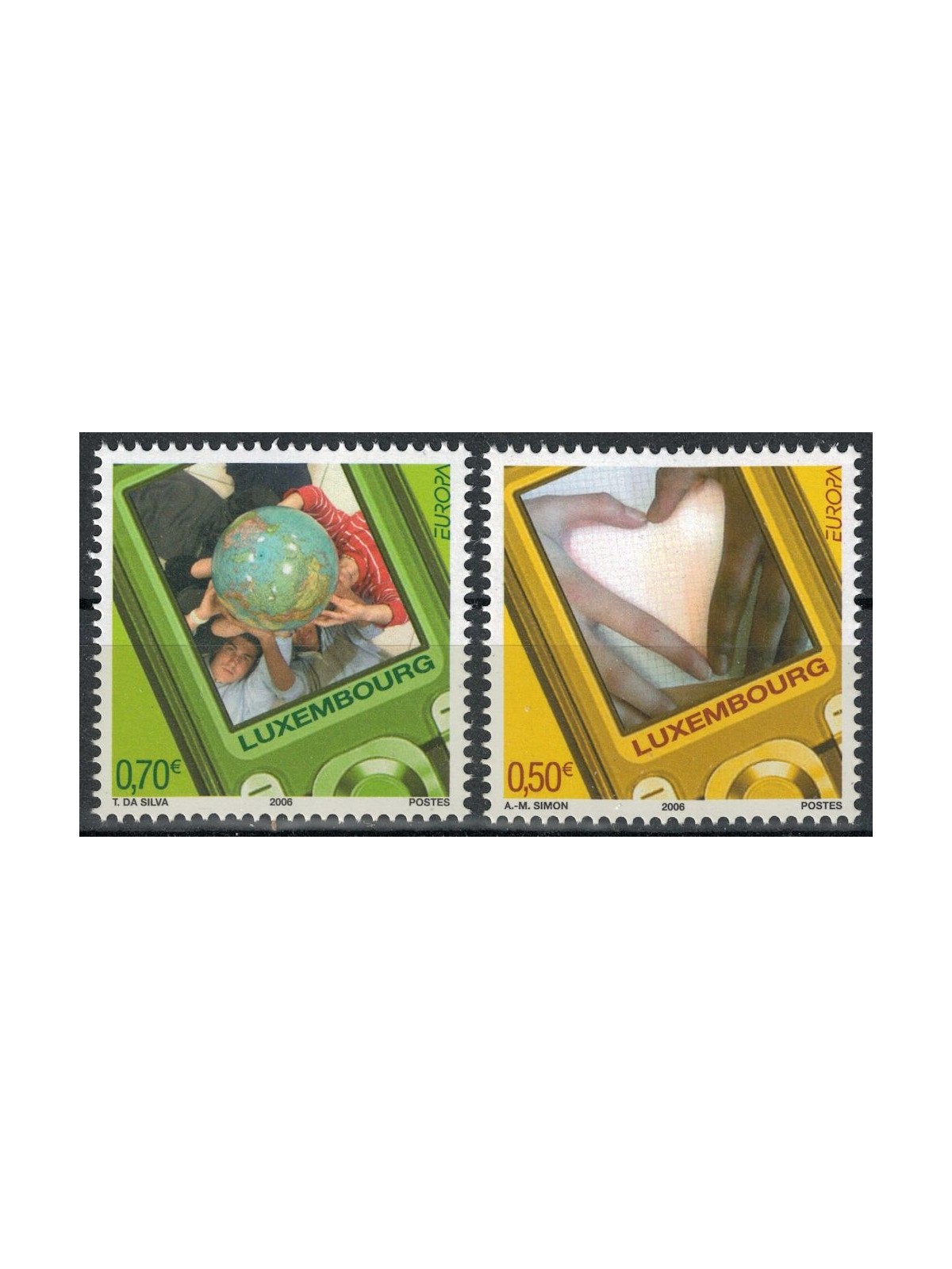LUSSEMBURGO 2006 Europa 2v MNH**