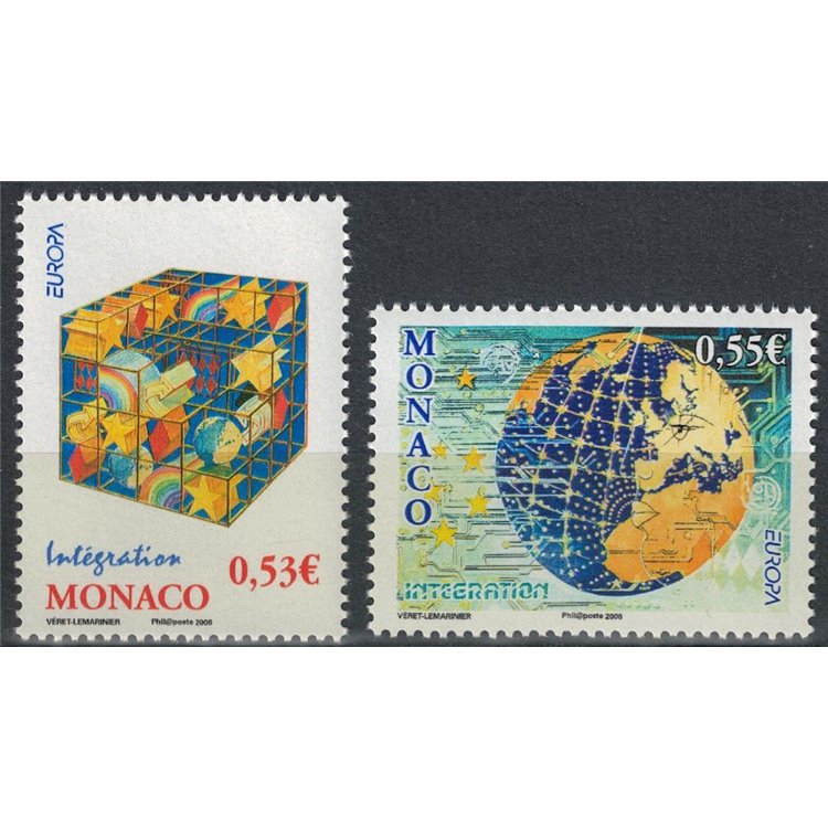 MONACO 2006 Europa 2v MNH**