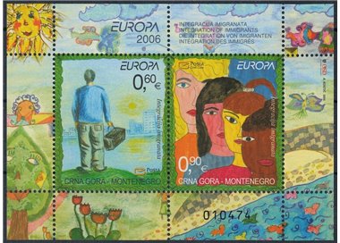 MONTENEGRO 2006 Europe s/s MNH**