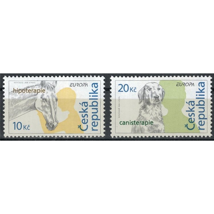 CZECH REPUBLIC 2006 Europe 2v MNH**