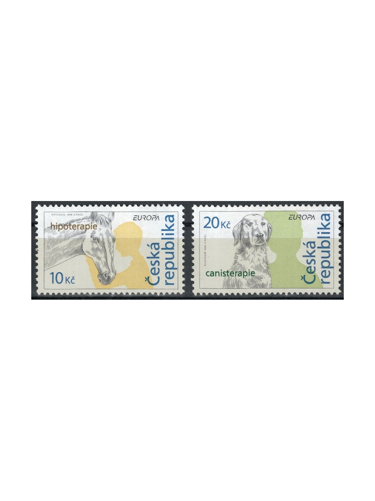 CZECH REPUBLIC 2006 Europe 2v MNH**