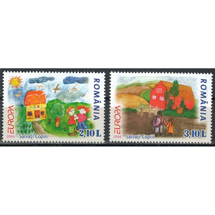 ROMANIA 2006 Europa 2v MNH**