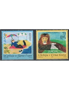 SERBIA 2006 Europe 2v MNH**