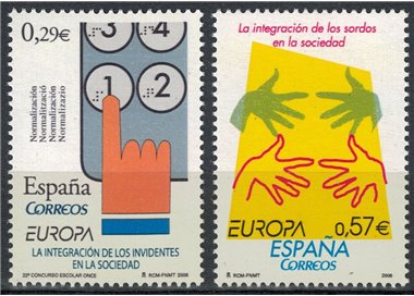 SPAGNA 2006 Europa 2v MNH**