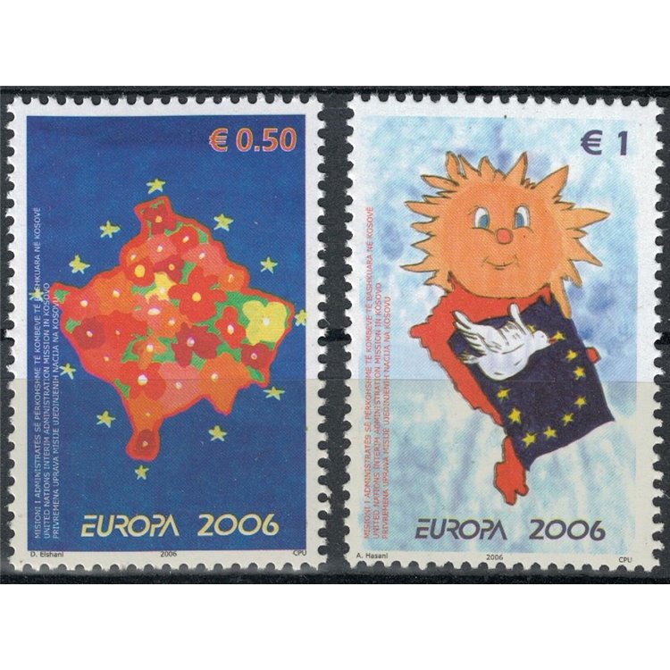 KOSOVO (UNMIK) 2006 Europe 2v MNH**