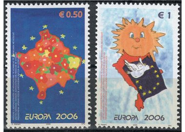 KOSOVO (UNMIK) 2006 Europa 2v MNH**