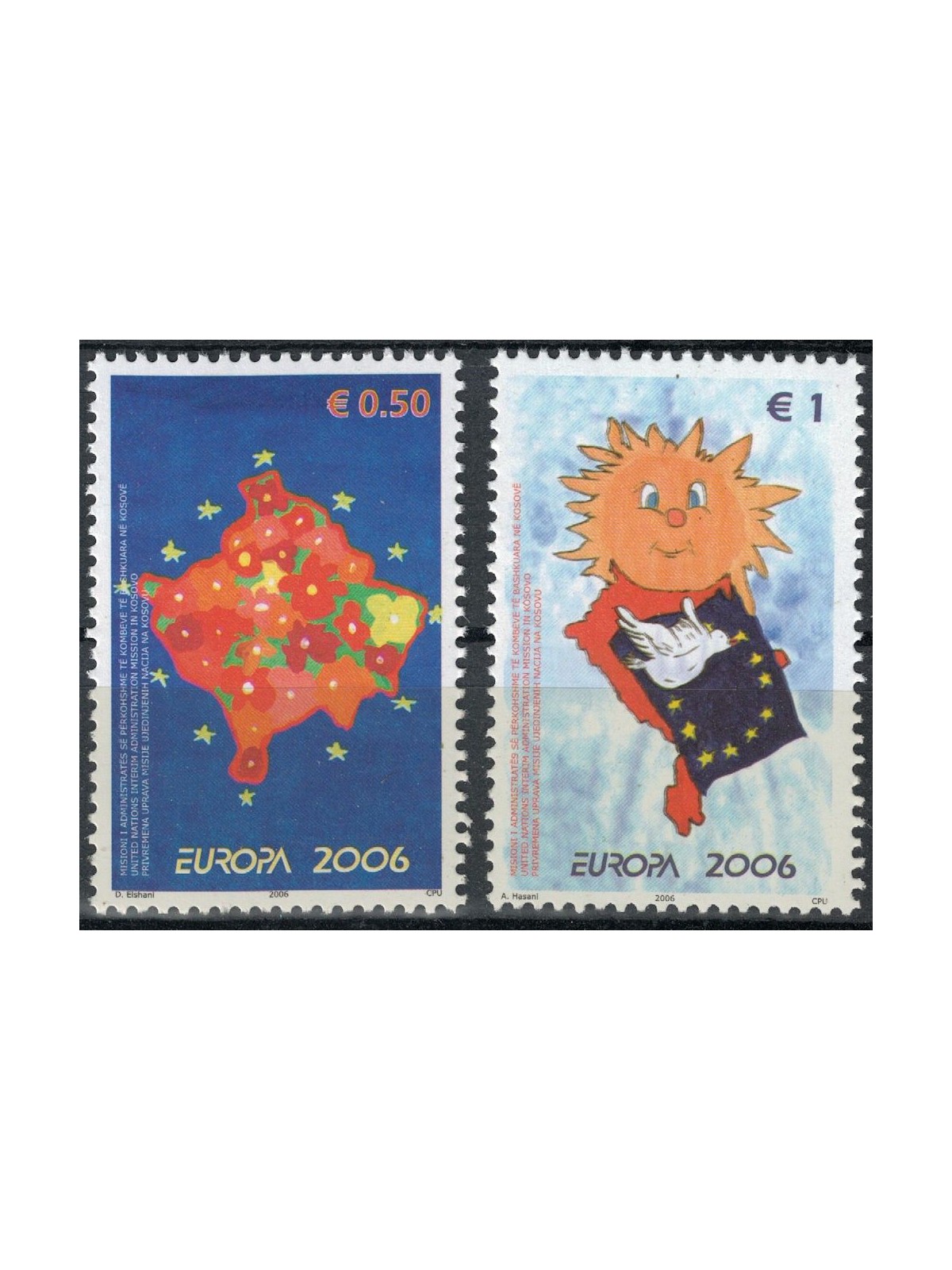 KOSOVO (UNMIK) 2006 Europe 2v MNH**