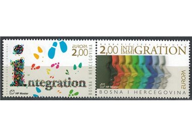 CROATIAN BOSNIA 2006 Europe 2v MNH**