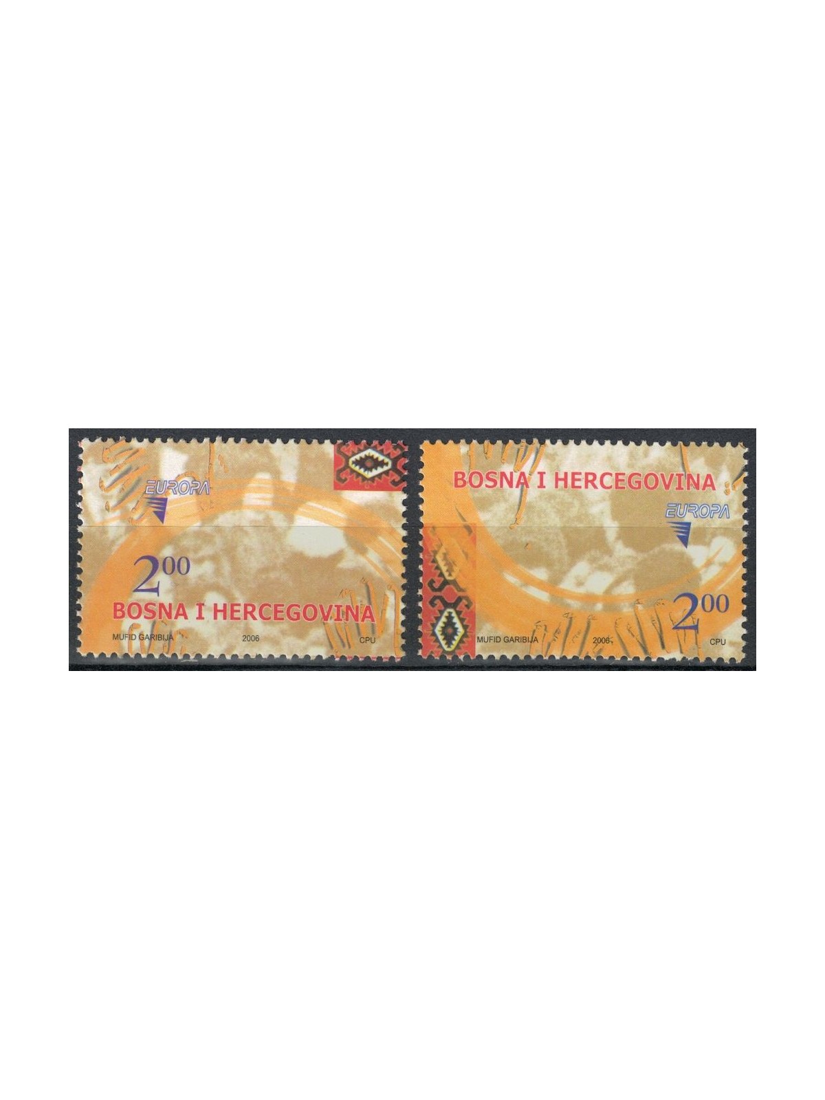 BOSNIA ERZEGOVINA 2006 Europa 2v MNH**
