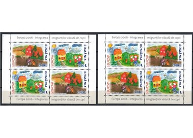 ROMANIA 2006 Europe 2 s/s MNH**